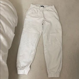 Brandy melville white sweatpants